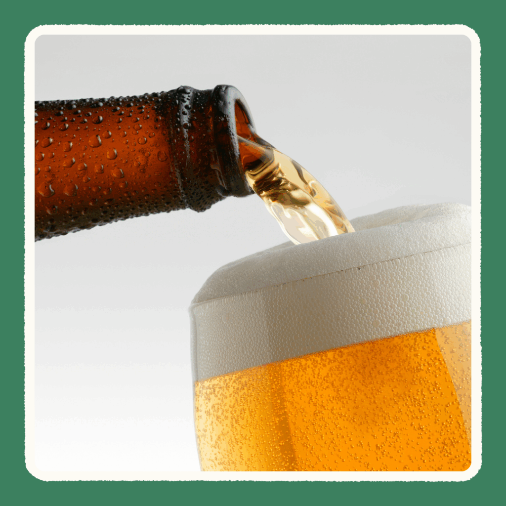 冷たいビール