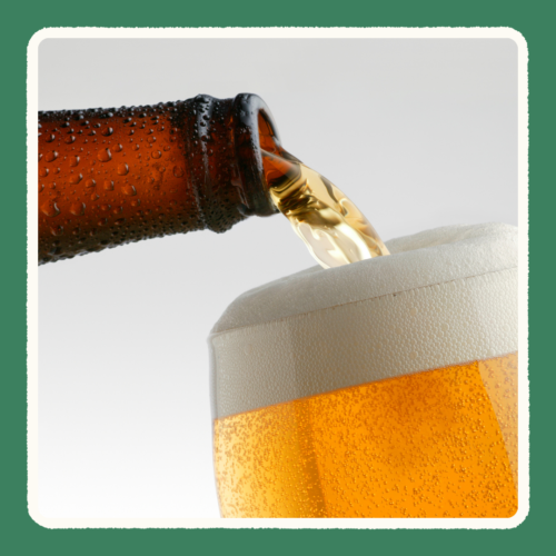 冷たいビール